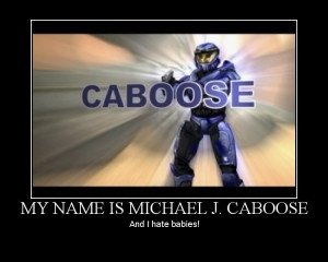 Caboose. caboose from red vs blue.