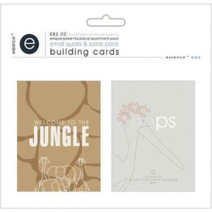 Empire Bebe Building Cards 54/Pkg-Quotes