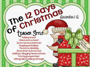 12 Days of Christmas-Teacher Style Linky Party
