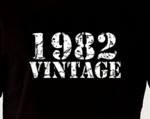 Vintage 33rd Birthday Gift Pre sent T Shirt T-Shirt Tshirt Tee Funny ...