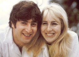 John and Cynthia Lennon: married in 1962