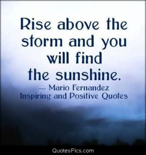 Rise above the Storm
