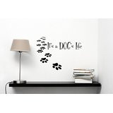 It's a dog's life Vinyl Wall Decals Quotes Sayings Words Art Decor ...