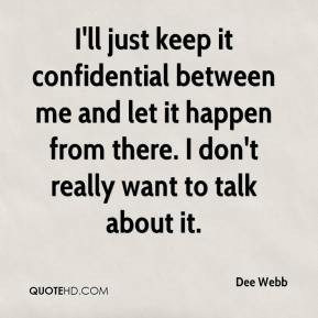 Confidential Quotes