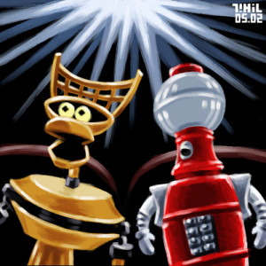 Daily Robot #217 - Crow T. Robot & Tom Servo