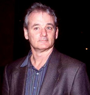 Bill Murray is getting creepy in his old age...
