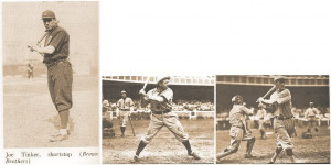 Johnny Evers, Cubs' 2B, 1910, Polo Grounds ...