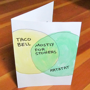 Funny Stoner Quotes Funny birthday card - taco