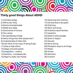 The Best Things About Attention Deficit Disorder (ADD ADHD)