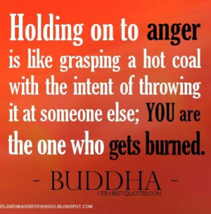 Perfect Buddha quote for anger
