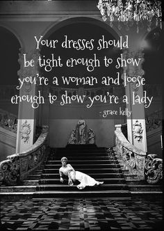 ... loose enough to show you're a lady