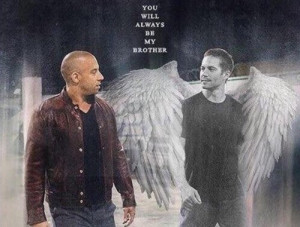... fast and furious, paul, paul walker, quote, rip, text, vin diesel