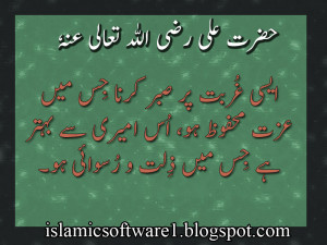 hazrat ali ali a s sayings urdu quotes in urdu