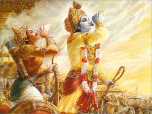 ... quotes from Srimad Bhagavad Geeta, as preached by Lord Sri Krishna