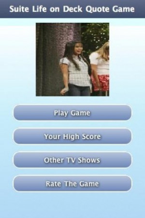 View bigger - Suite Life on Deck Quote Game for Android screenshot