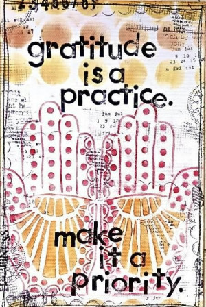make gratitude your priority