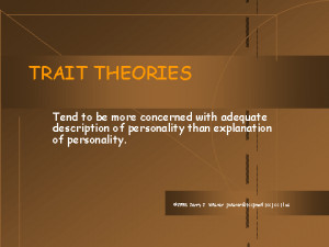 Trait theory Wallpaper