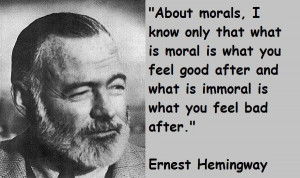 Ernest hemingway famous quotes 1