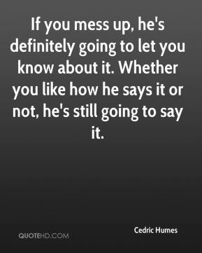 You Messed Up Quotes