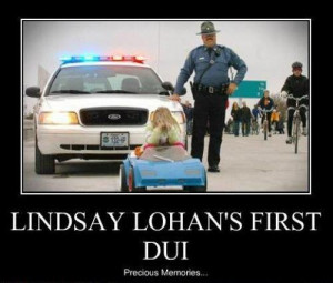 Lindsay Lohan's First DUI