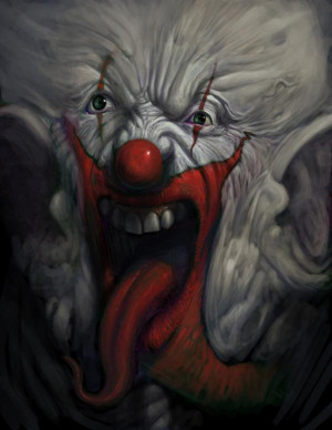 Scary Clown Pictures for Halloween