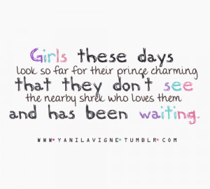 Prince Charming Quotes Tumblr P/s : its not prince charming,