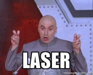 Dr. Evil Air Quotes - laser