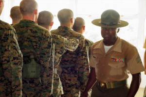 United States Marine Corps Drill Instructors Yelling Album
