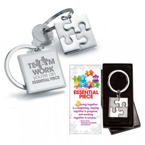 Home > Teamwork You're An Essential Piece Puzzle Key Tag