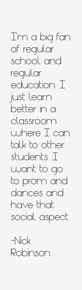 Nick Robinson Quotes amp Sayings