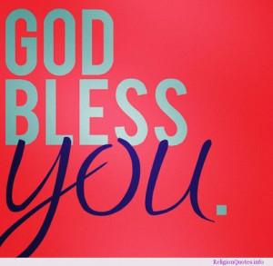 may god bless you quotes