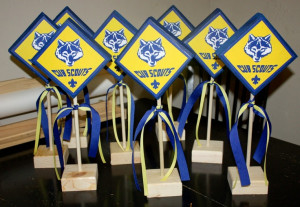 cub scouts blue and gold banquet centerpieces