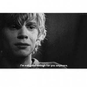 american horror story, evan peters, murder house, tate, coven
