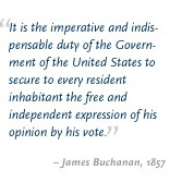 James Buchanan Quotes On Slavery