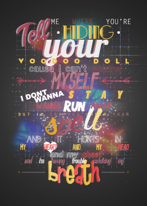 5SOS SONG QUOTES VOODOO DOLL image gallery