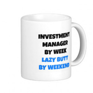Lazy Investment Manager Classic White Coffee Mug
