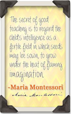 Imagination in Montessori is often misunderstood- pretend play and ...