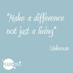 Make a difference…quote