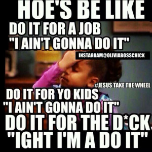 Lmao freaking hoes