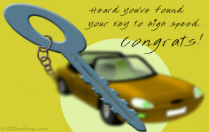 Say It To The Owner Of New Car With This Card