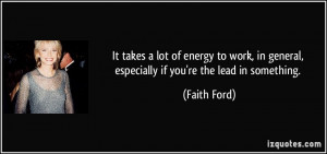 More Faith Ford Quotes