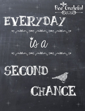 Bee Grateful - Inspirational Quotes Magnet - Chalkboard Art Magnet ...