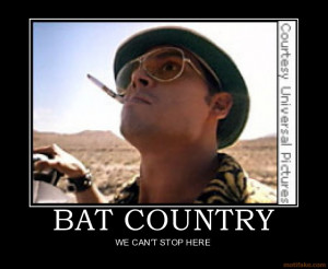 TAGS: bat country fear and loathing in las vegas
