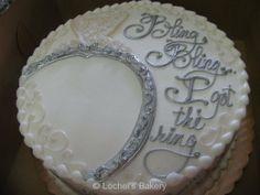 bridal shower cake- 