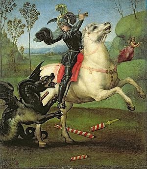 from wikipedia the free encyclopedia st george and the dragon