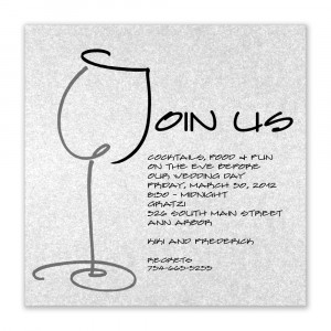 Mix & Mingle eInvite Party Cocktail & Dinner Parties