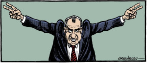 Richard Nixon by Steve Greenberg, Freelance Cartoonist (Los Angeles ...