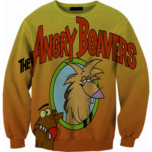 The Angry Beavers sweater crew neck sweatshirt