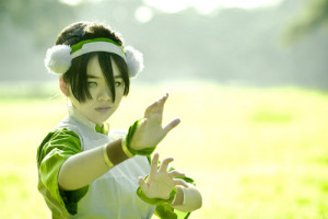 cosplay toph avatar the last airbender