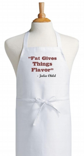 ... Fat Gives Things Flavor Chef Apron | Kitchen Aprons With Cute Sayings